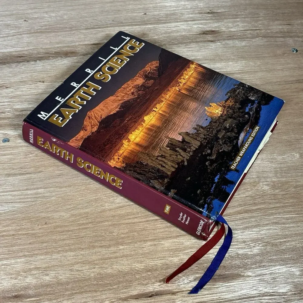 Merrill Earth Science Teacher Wraparound Edition textbook Hardcover -Home School